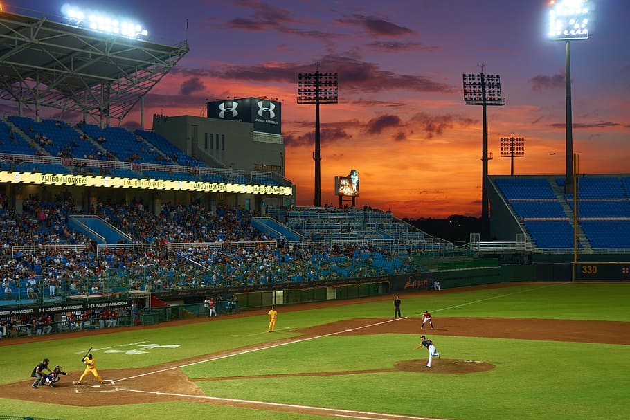 981 Baseball Stadium Sunset Stock Photos, High-Res Pictures, and