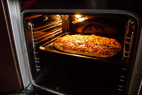 oven, pizza, baker, bakery, baking, catering, commercial, cook HD wallpaper