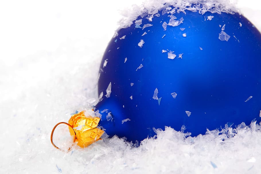 blue, ball, bauble, balls, baubles, christmas, close-up, december HD wallpaper