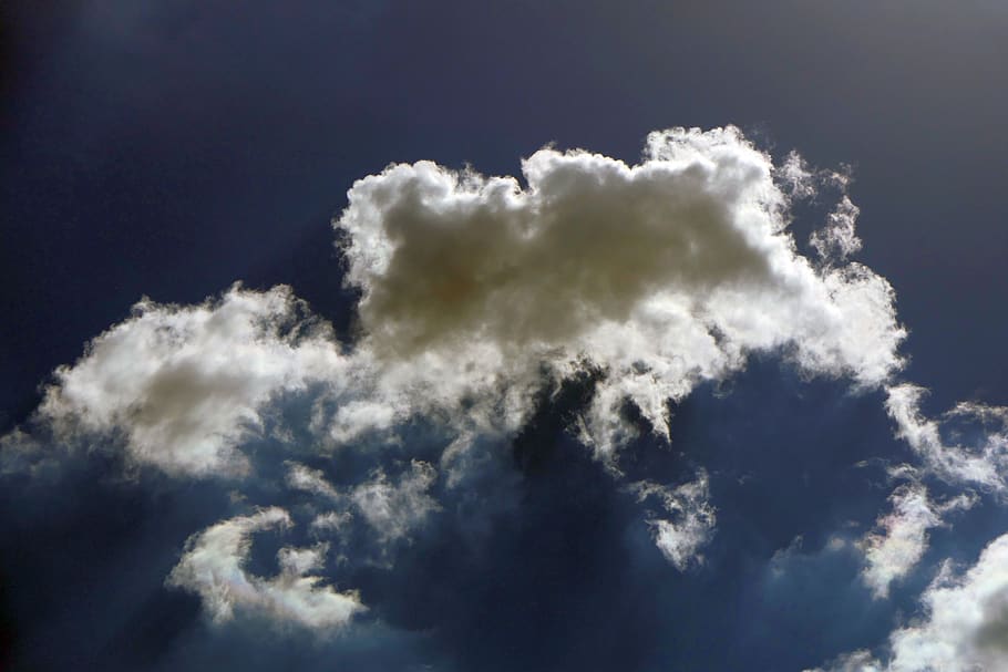 cloud, sky, nature, weather, blue, cloud - sky, beauty in nature HD wallpaper