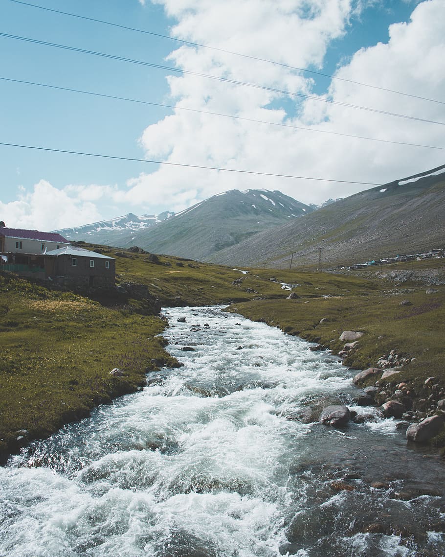 Time Lapse Photography Of River, environment, landscape, mountain HD wallpaper