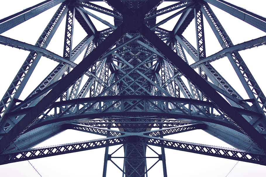 bridge, porto, gustav eiffel, architecture, metal, built structure HD wallpaper