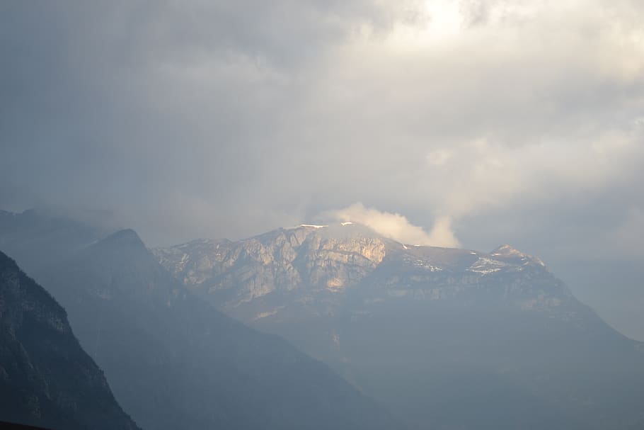 mountain, landscape, nature, alpine, switzerland, sky, stone HD wallpaper