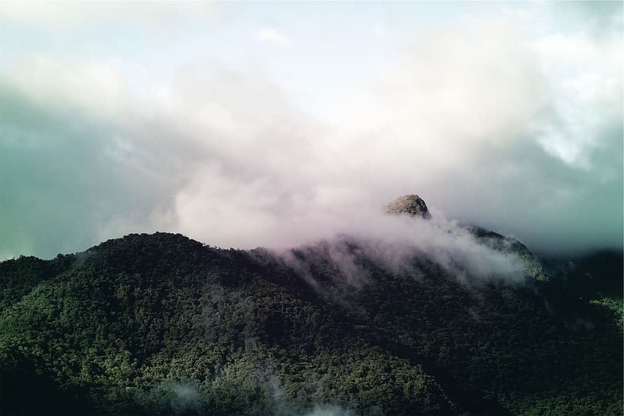 mountains, clouds, sky, beauty in nature, scenics - nature HD wallpaper