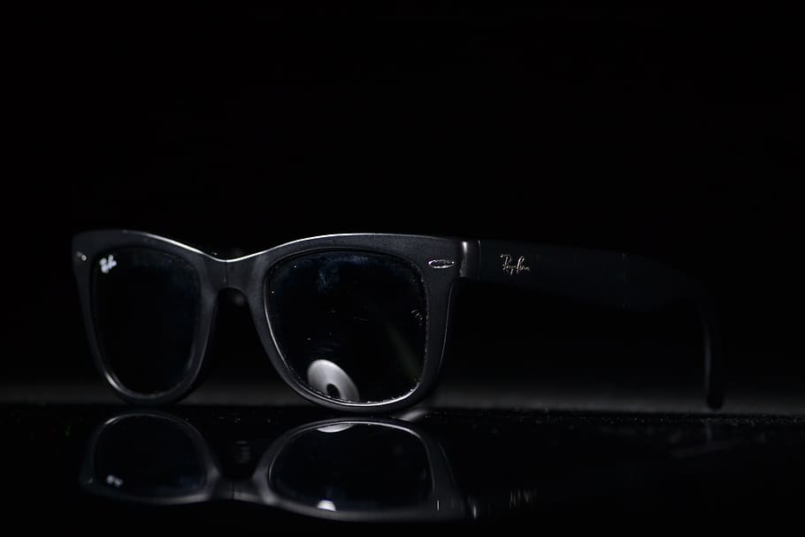 sunglasses, black, cool, attractive, fashion, reflection, indoors HD wallpaper