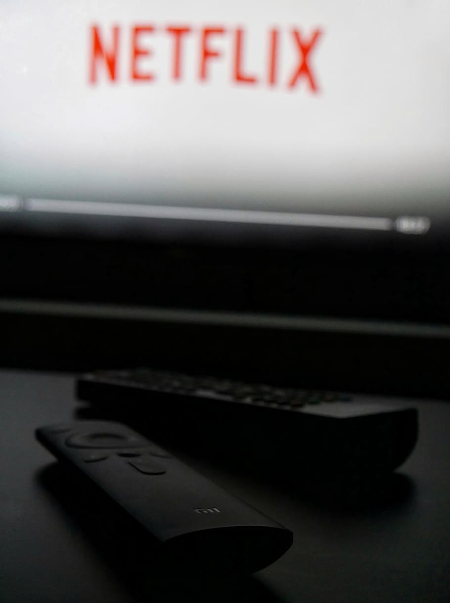 black Amazon TV box, text, western script, communication, technology HD wallpaper