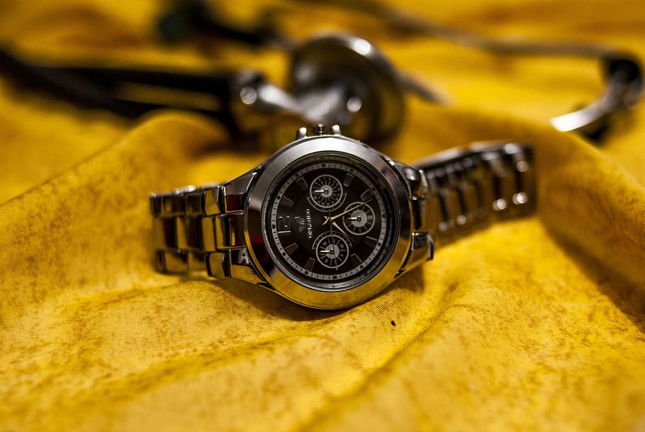 clock, elegant, nice, vintage, selective focus, no people, number HD wallpaper