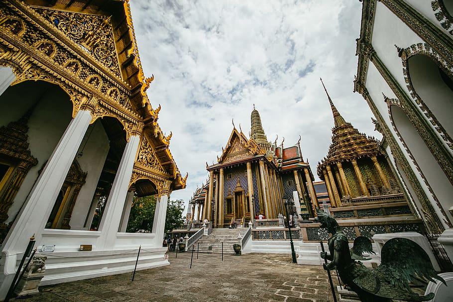 architecture, palace, temple, built structure, belief, religion HD wallpaper