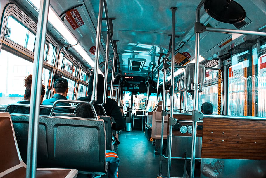 Bus Bench Seats, commuters, inside, justifyyourlove, modern, people HD wallpaper