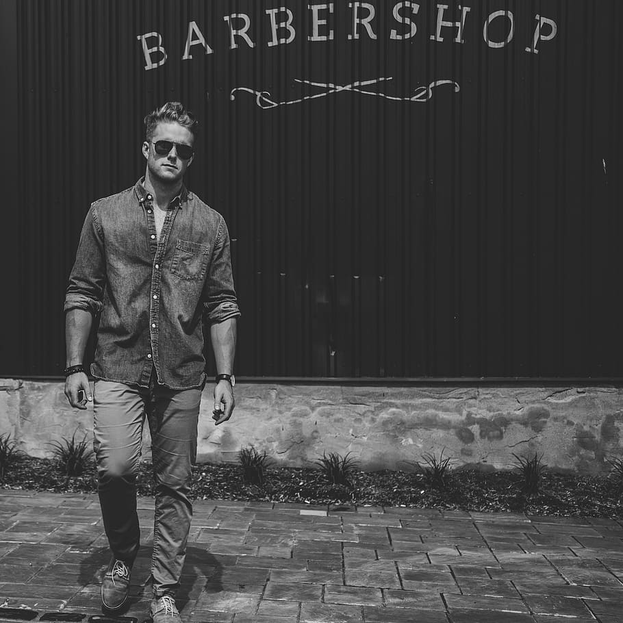 handsom, cute, walking, canada, jean, sunglasses, aviator, barber HD wallpaper