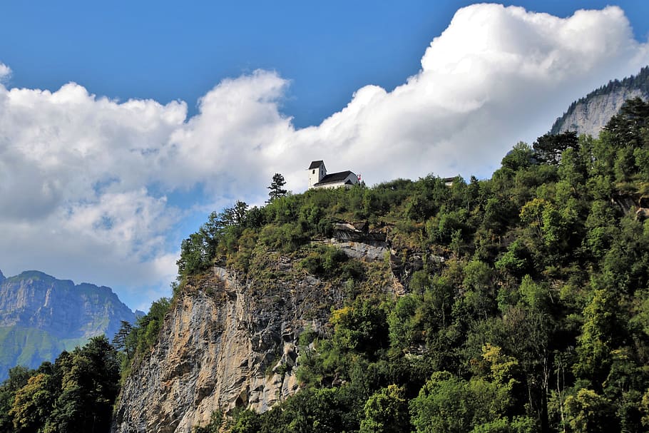 the alps, rocks, mountain, stone, sky, the stage, road, view HD wallpaper