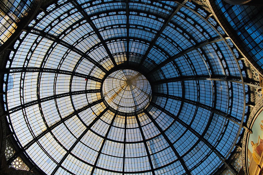 architecture, built structure, dome, geometric shape, glass - material, HD wallpaper