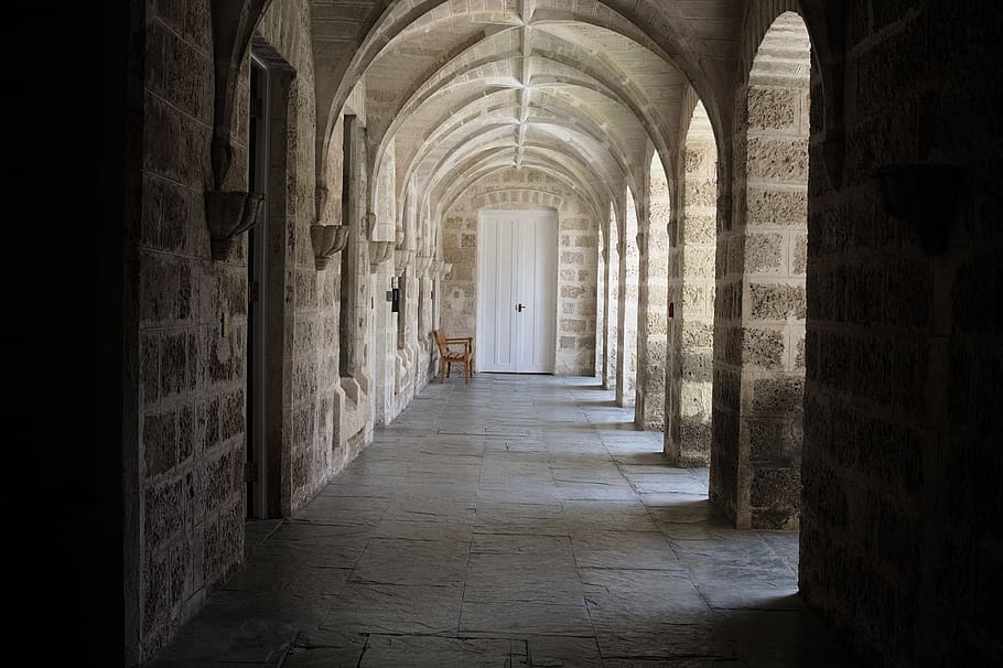 historic, arch, white, old, door, architecture, building, exterior HD wallpaper
