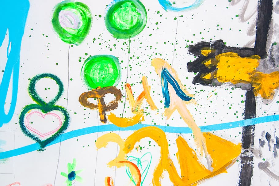 graffiti, wall, paint, background, old, distressed, color, colorful HD wallpaper
