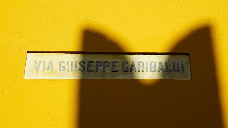 italy, madonna di campiglio, yellow, communication, text, sign, HD wallpaper