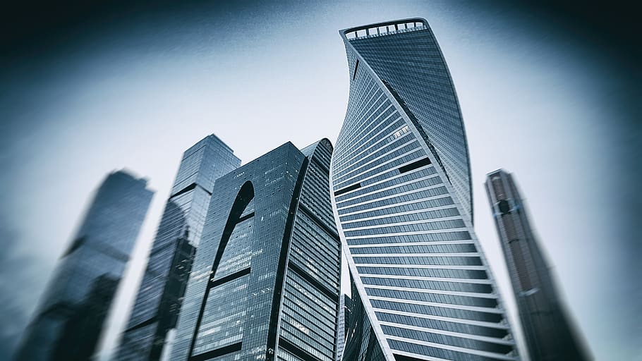 skyscrapers, constructions, building, modern, architecture HD wallpaper
