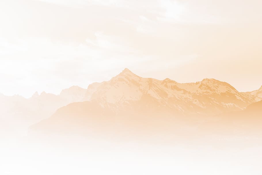 rocky mountain under cloudy sky during daytime, scenics - nature HD wallpaper