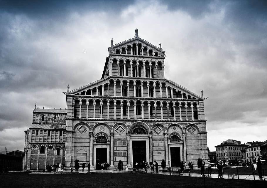 italy, convent, pisa, monastery, church, past, abbey, architecture HD wallpaper
