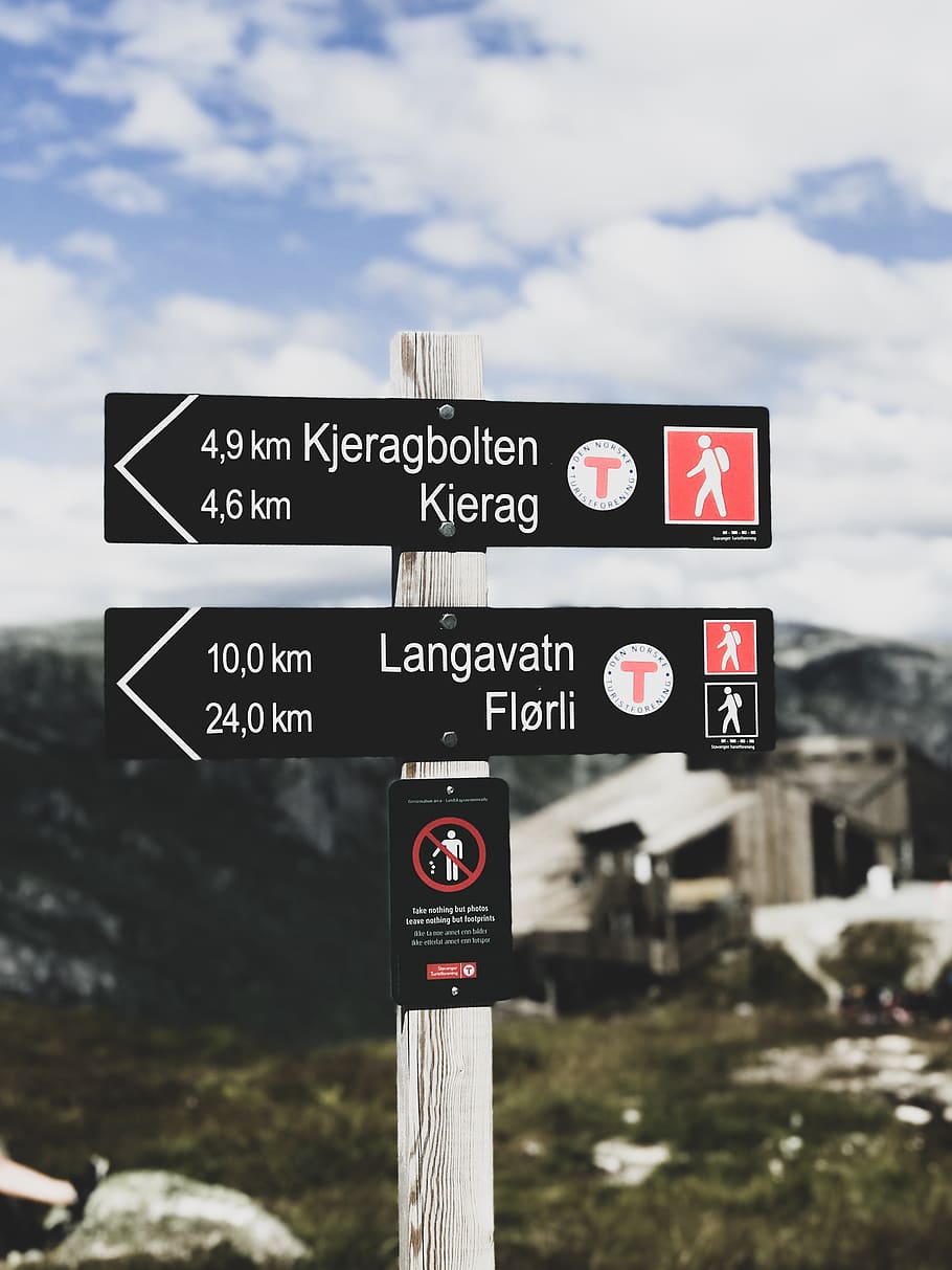 HD wallpaper: selective focus photography of black and white road signage, symbol - Wallpaper Flare