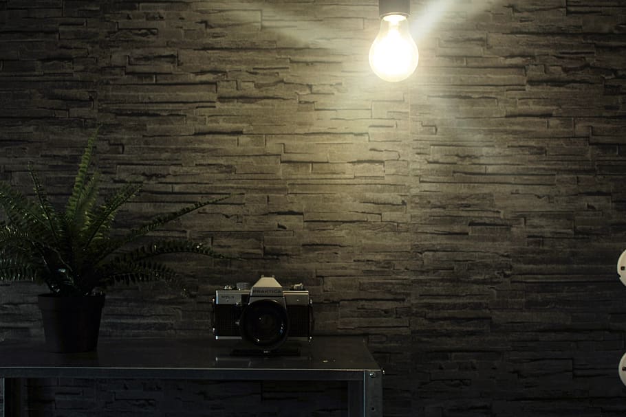 stonewall, lights, office, lighting equipment, illuminated HD wallpaper
