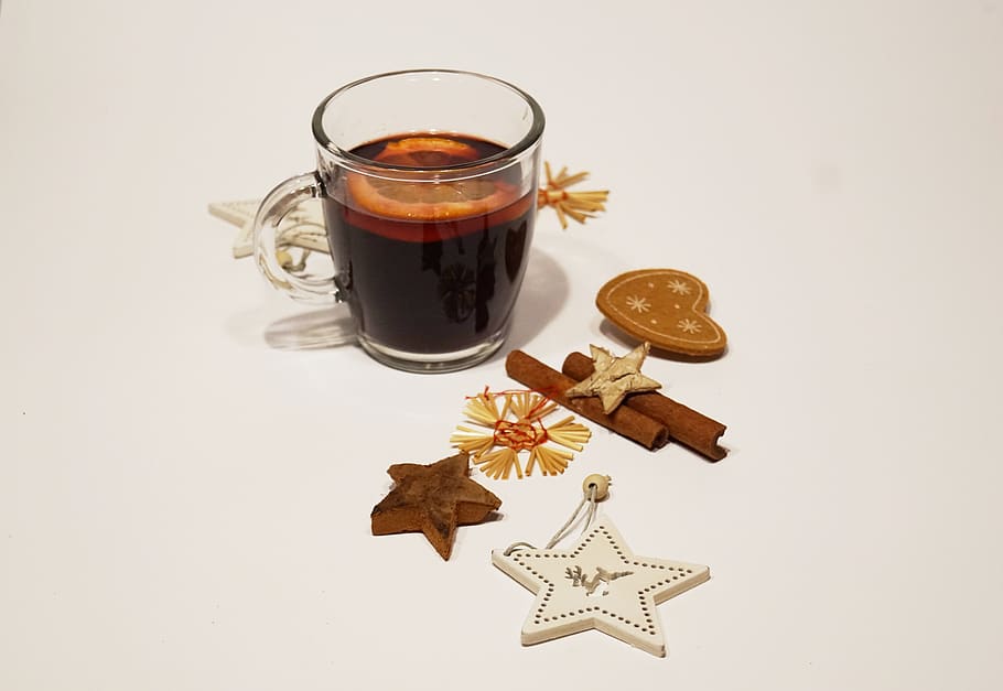 mulled claret, christmas, winter, advent, hot drink, mood, alcoholic