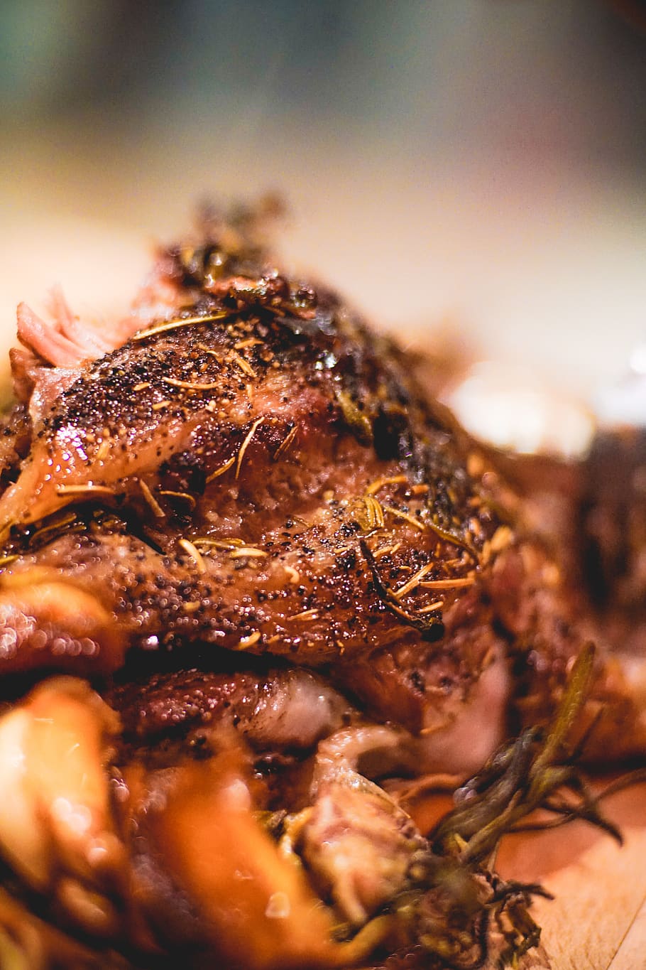 christmas, lamb, meal, dinner, herbs, rosemary, lunch, roast HD wallpaper