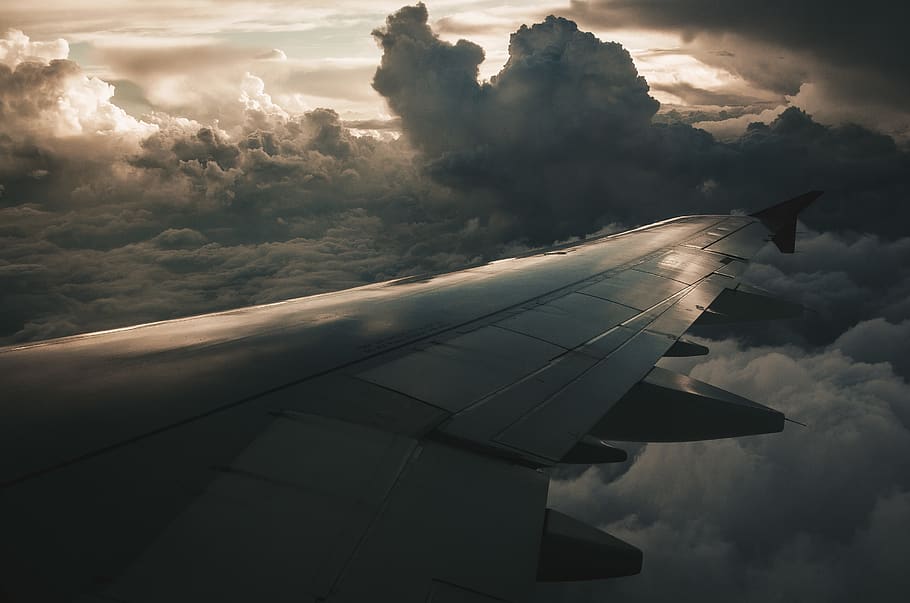 russia, moscow, cloud, clouds, sky, fly, aircraft, airplane HD wallpaper