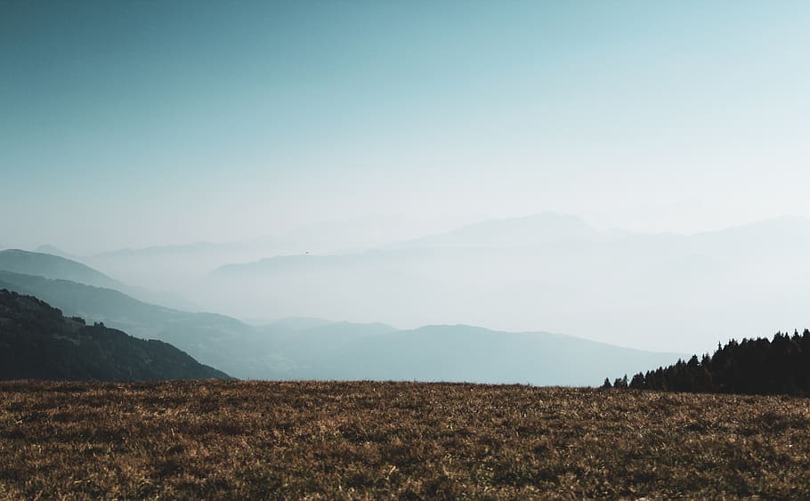 dust, mountain, autumn, tranquil scene, tranquility, beauty in nature HD wallpaper