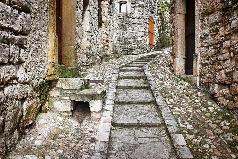 stone, old, architecture, antiquity, travel, france, vacations HD wallpaper