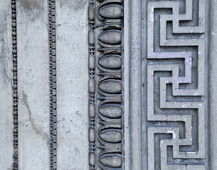 art, wall, architecture, design, abstract, pattern, stone, background HD wallpaper
