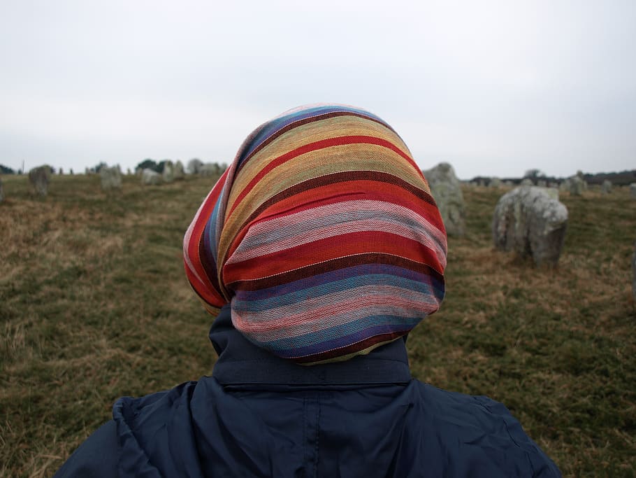 france, brittany, one person, rear view, real people, clothing HD wallpaper