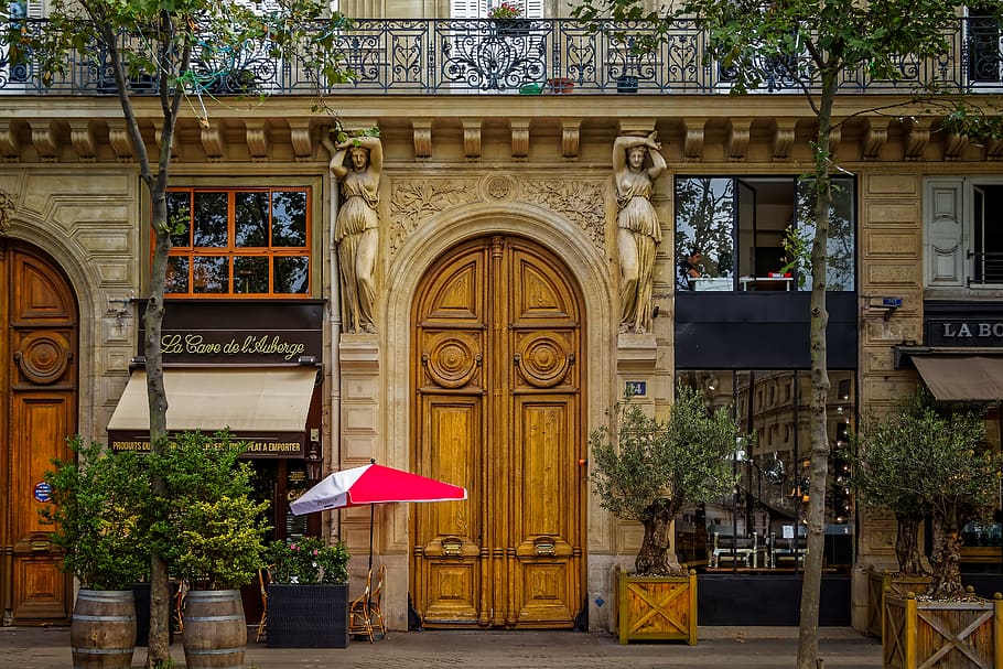 paris, seine, architecture, built structure, building exterior HD wallpaper