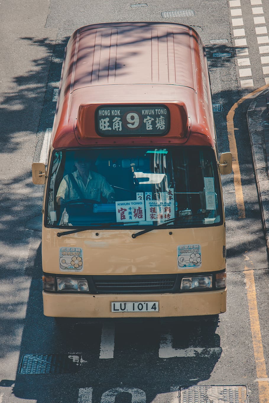 yellow van on road, human, person, transportation, vehicle, bus HD wallpaper