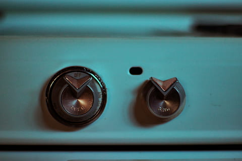 two gray steel lock, oven, appliance, stove, symbol, trademark HD wallpaper