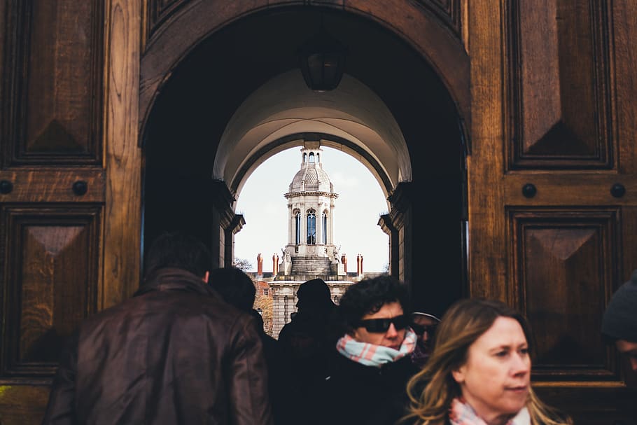 ireland, dublin, trinity college, architecture, built structure