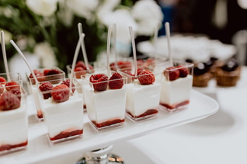 Dessert table for a party, candy, wedding, sweet, cake, celebration HD wallpaper