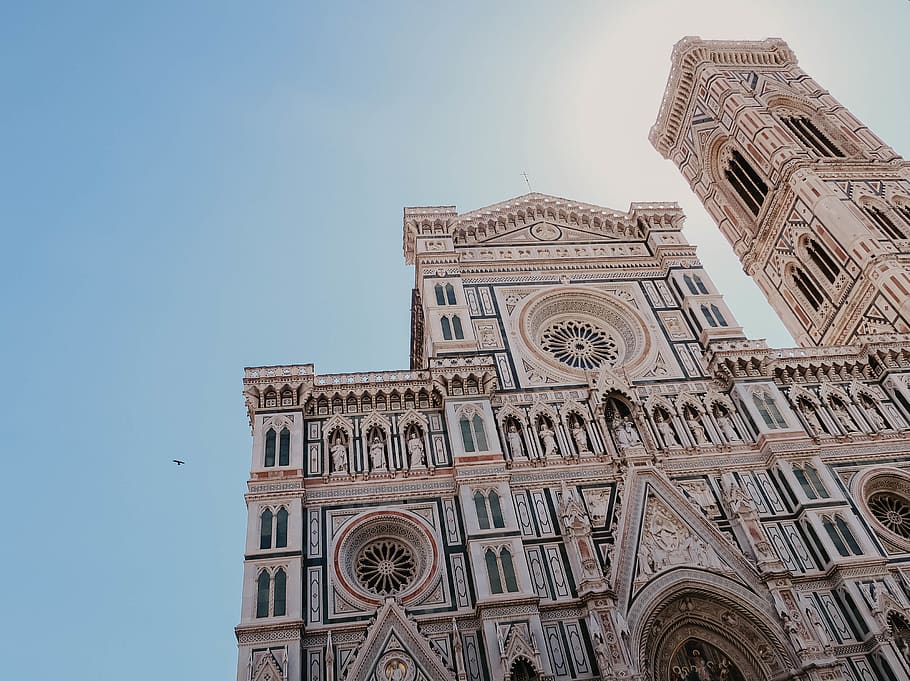 italy, metropolitan city of florence, firenze, cathedral, architecture, HD wallpaper
