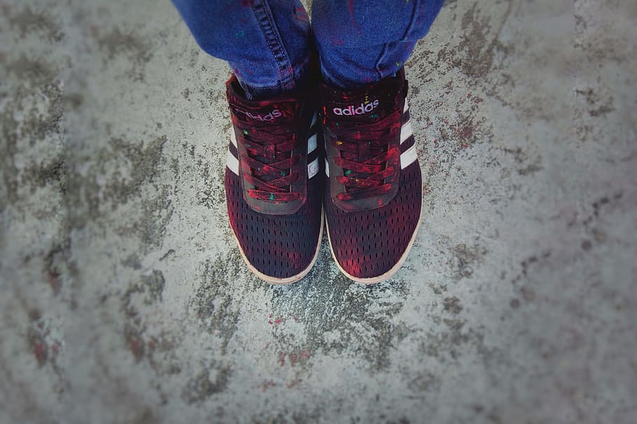 india, kochi, cusat, shoes, holi, solo, adidas, low section HD wallpaper