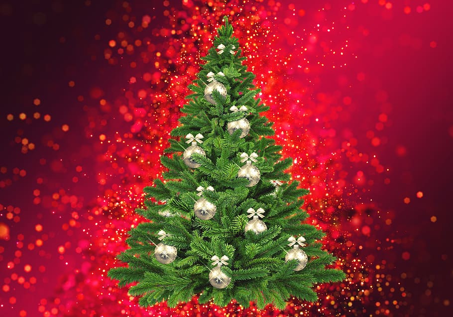 christmas, tree, decoration, advent, xmas, celebration, sparkle HD wallpaper