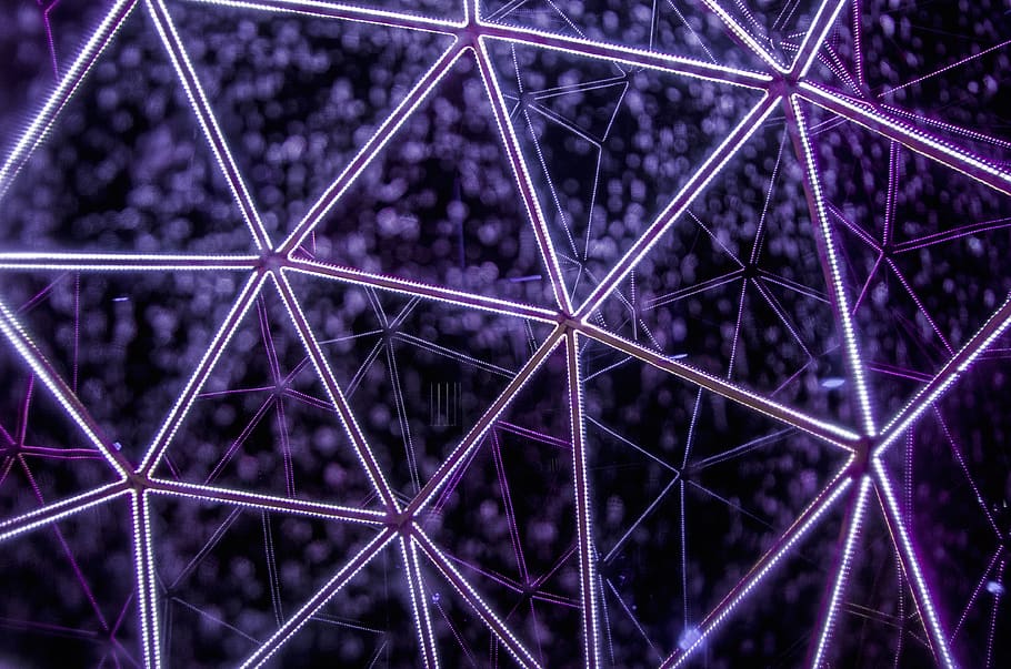 structure, purple, light, triangle, spot, full frame, pattern HD wallpaper