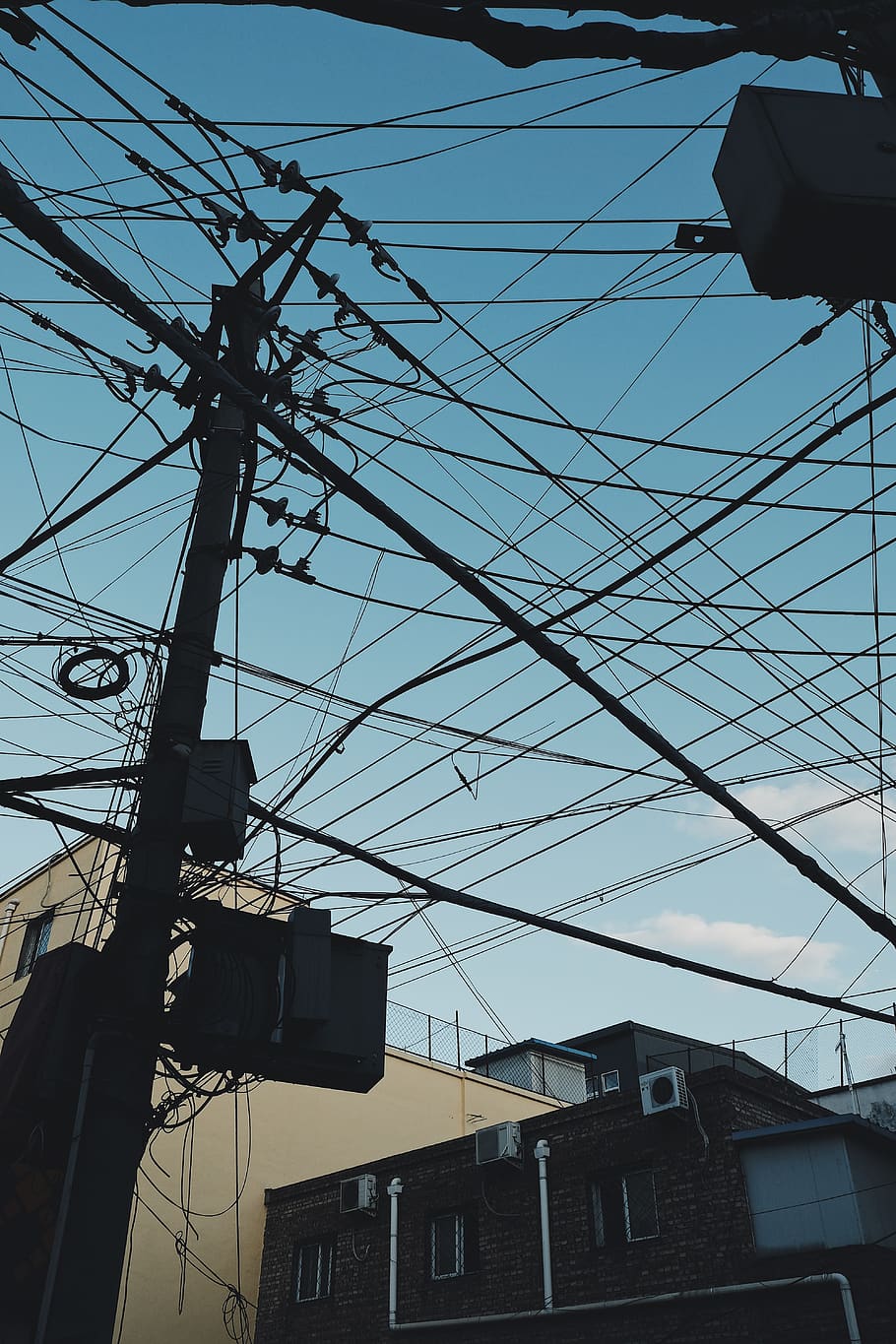 beijing, china, wire, building, city, sky, house, cross, architecture HD wallpaper