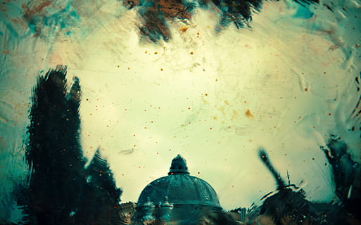 dome, human, person, sky, experimental, mystery, cover, blur HD wallpaper