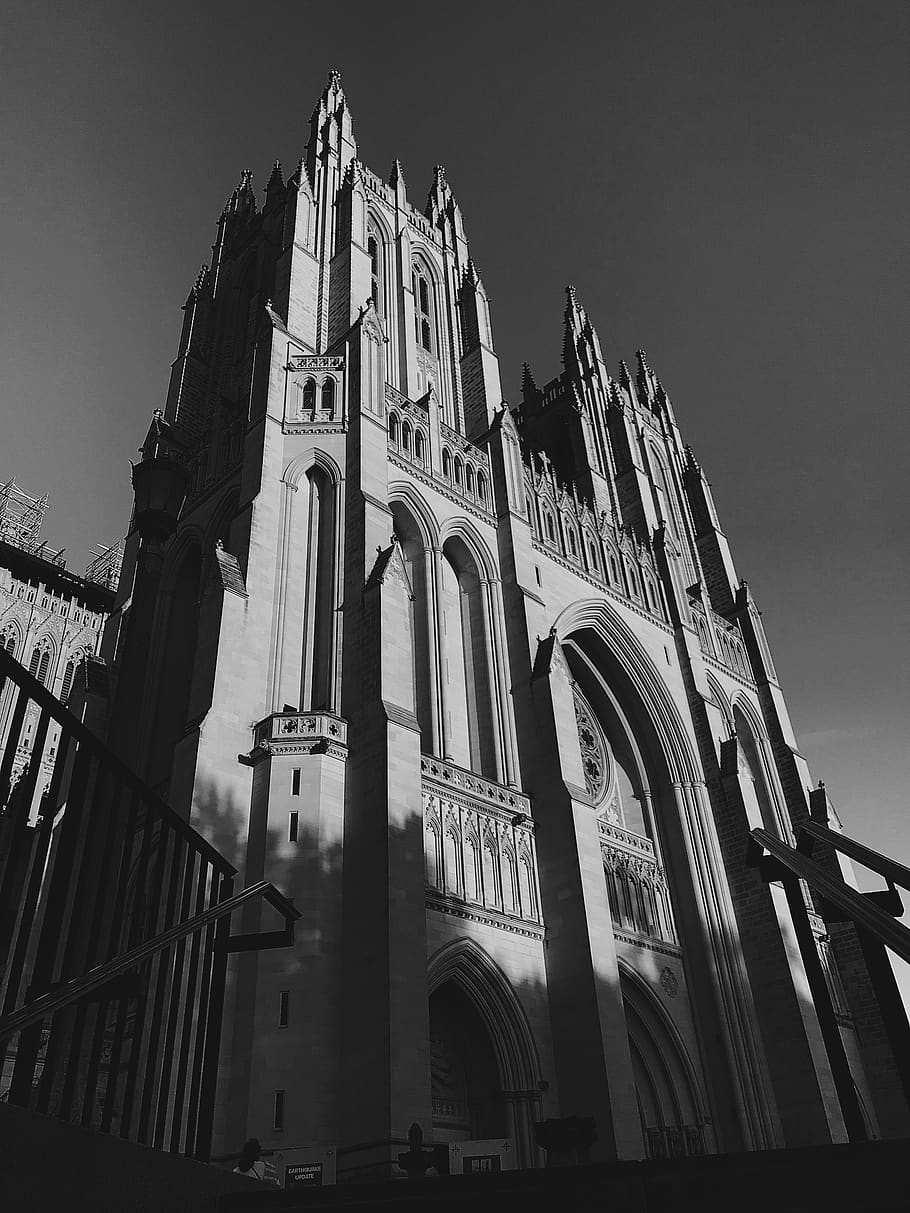 cathedral, church, architecture, built structure, building exterior HD wallpaper