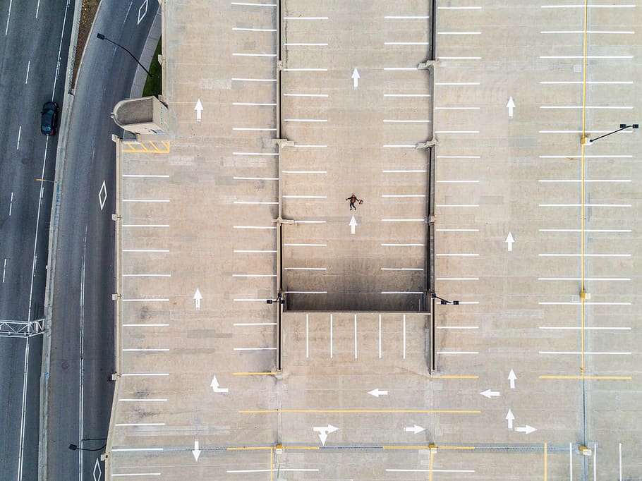 architecture, building, arrow, sign, street, road, no people HD wallpaper