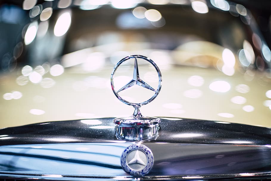 HD wallpaper: Mercedes-Benz emblem, trademark, symbol, logo, vehicle,  automobile | Wallpaper Flare