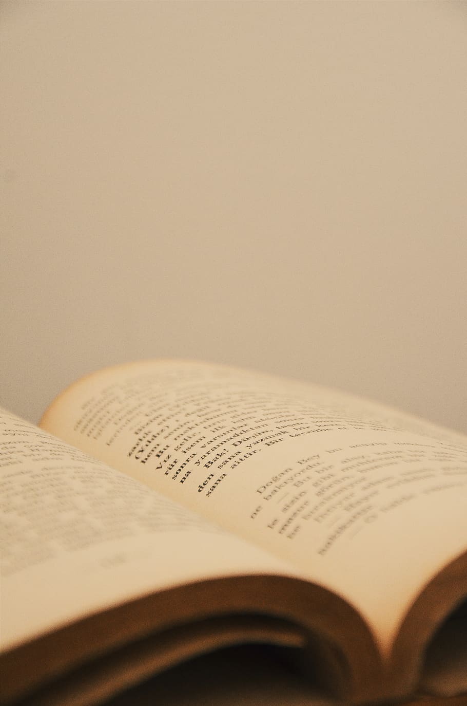 Opened Book, print, text, publication, paper, education, page HD wallpaper