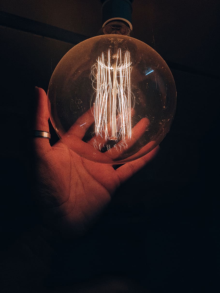 india, pune, electricity, indoors, human hand, light bulb, human body part HD wallpaper