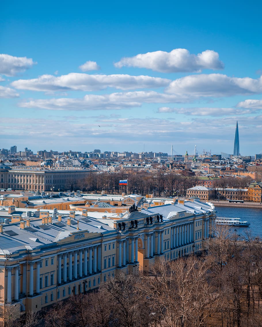 spire, architecture, tower, building, steeple, urban, city HD wallpaper