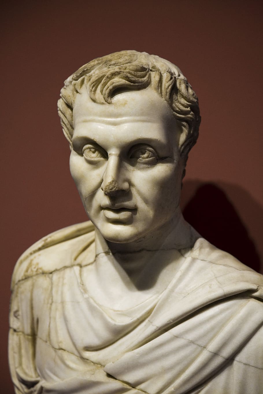 sculpture, bust, art, face, monument, sculptor, museum, efes HD wallpaper