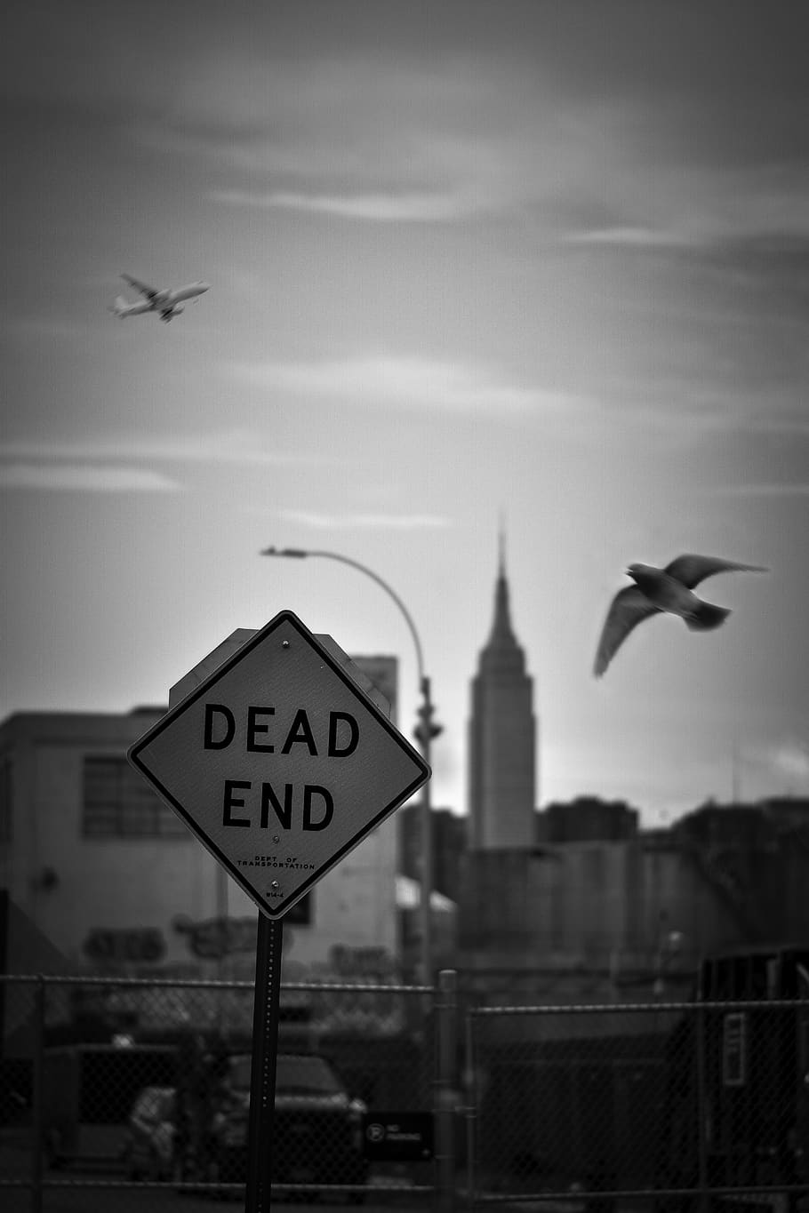 End street. Dead end Street. Dead end.